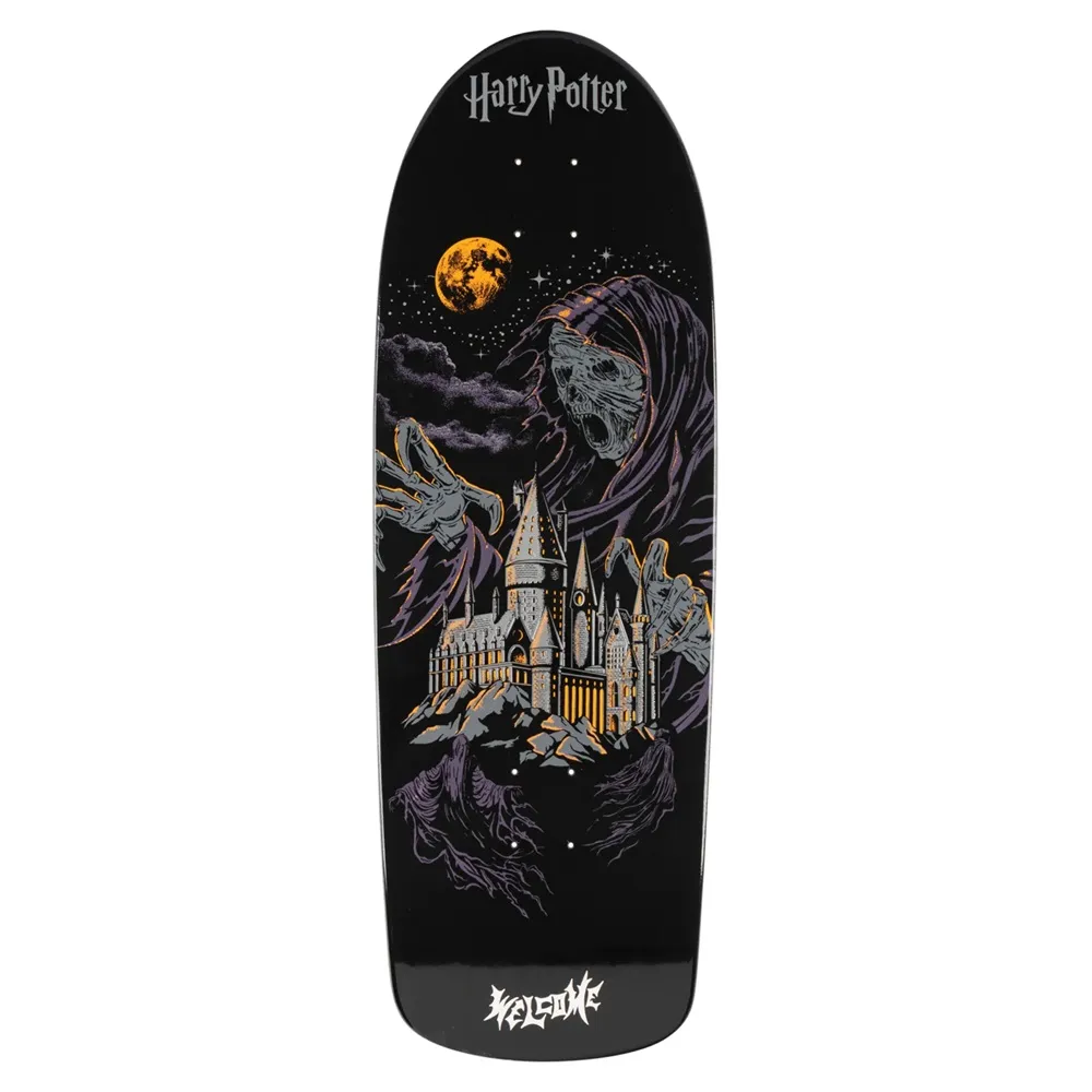 Welcome X Harry Potter Dementor On Boar Black 10.125 Skateboard Deck