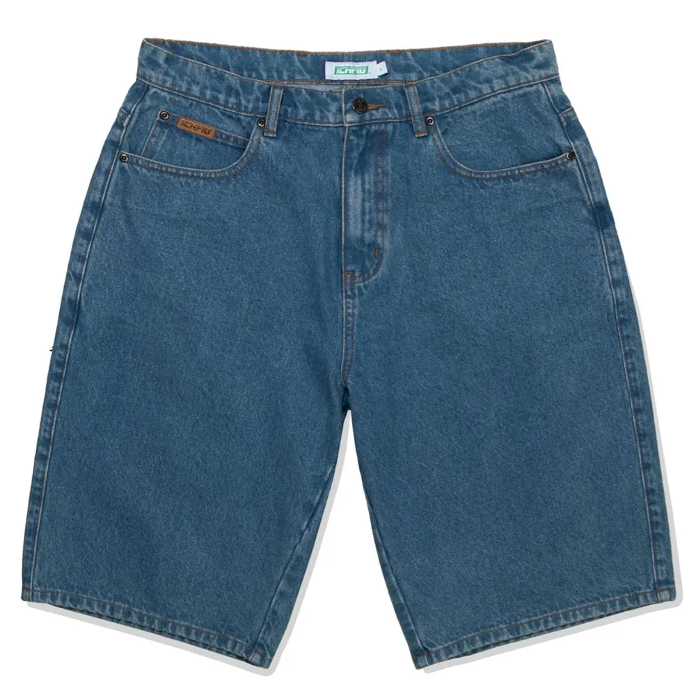 Ichpig Pigasus Washed Indigo Denim Shorts [Size: M]
