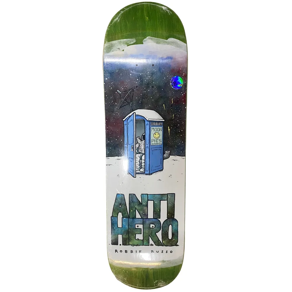 Anti Hero Space Junk Russo Green 8.62 Skateboard Deck