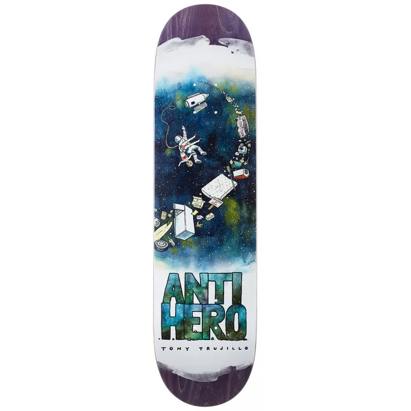 Anti Hero Space Junk Trujillo Purple 8.06 Skateboard Deck