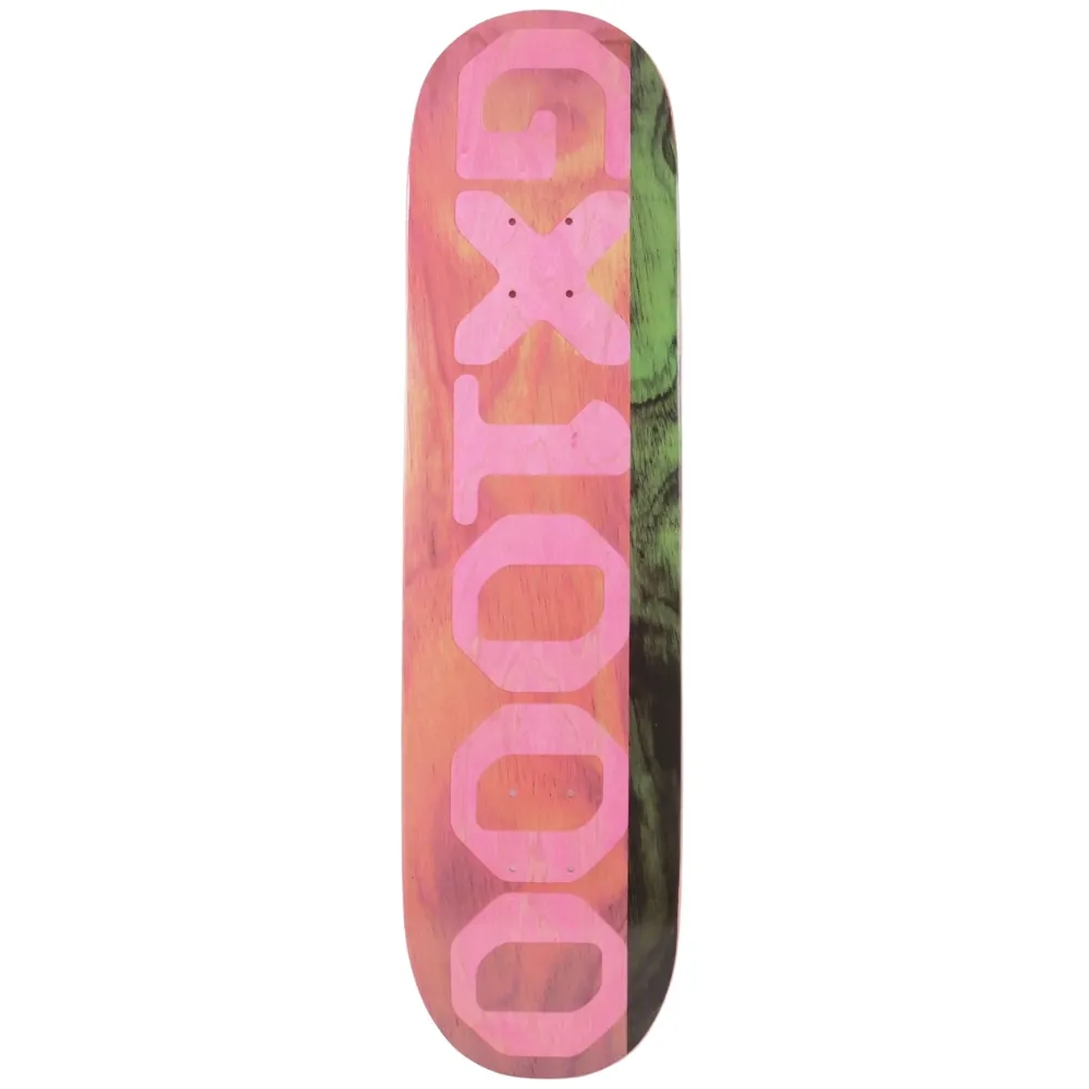 Gx1000 Split Stain Pink Olive Pink 8.125 Skateboard Deck