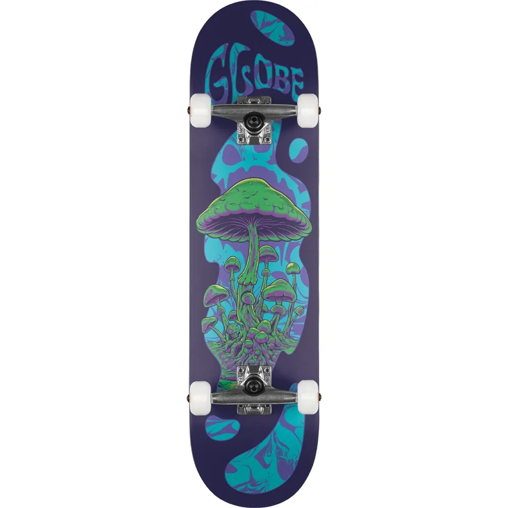 Globe G1 Mind Expansion Green Purple 8.0 Complete Skateboard