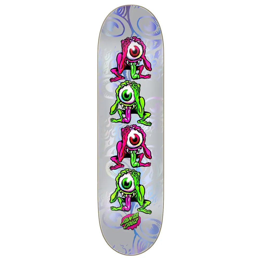 Santa Cruz Eyegore Prismatic FeelBase 8.0 Skateboard Deck