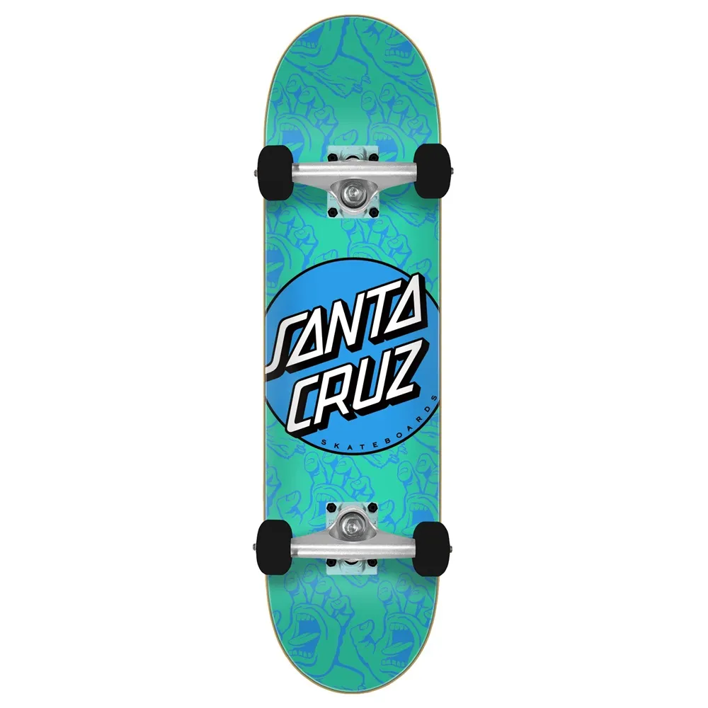 Santa Cruz Other Dot Hands Mini 7.75 Complete Skateboard