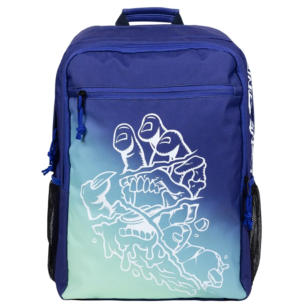 Santa Cruz Universal Hand Mono Dark Blue Tie Dye Youth Backpack