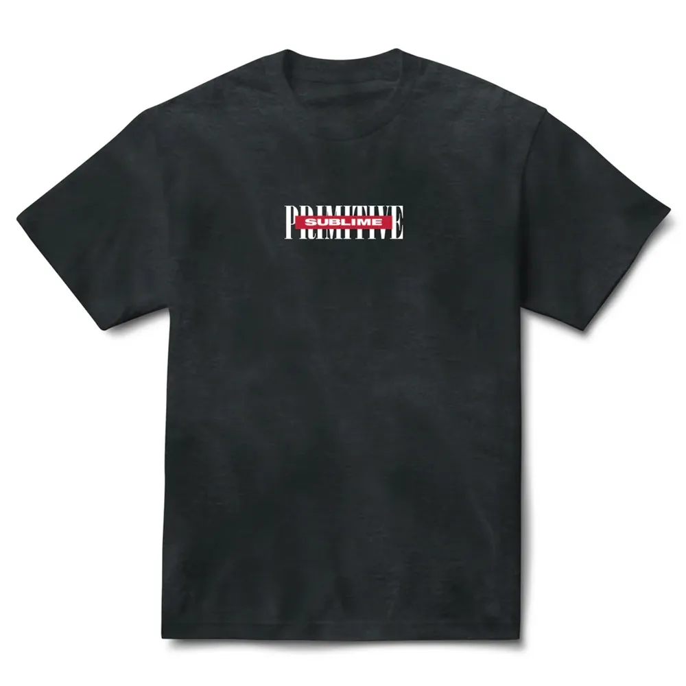 Primitive X Sublime Street Black T-Shirt [Size: L]