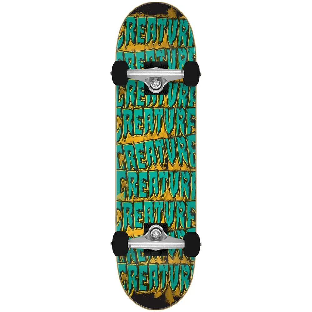 Creature Logo Spill Mini 7.75 Complete Skateboard