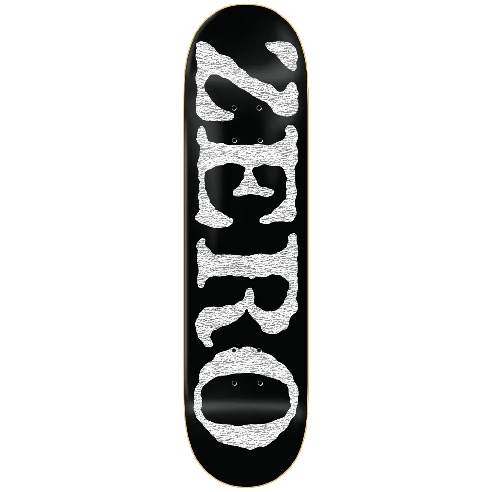 Zero Vintage Attic Black White 8.25 Skateboard Deck