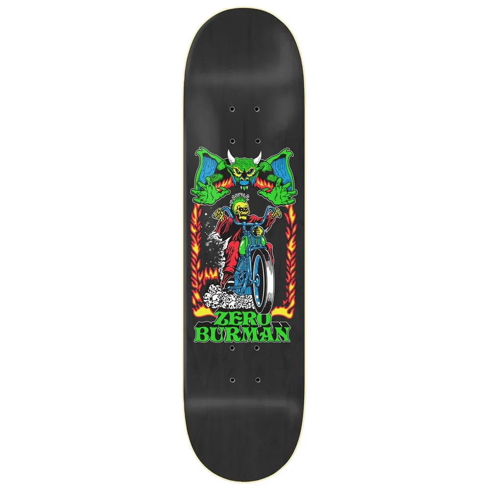 Zero Hell Ride Dane Burman 8.25 Skateboard Deck