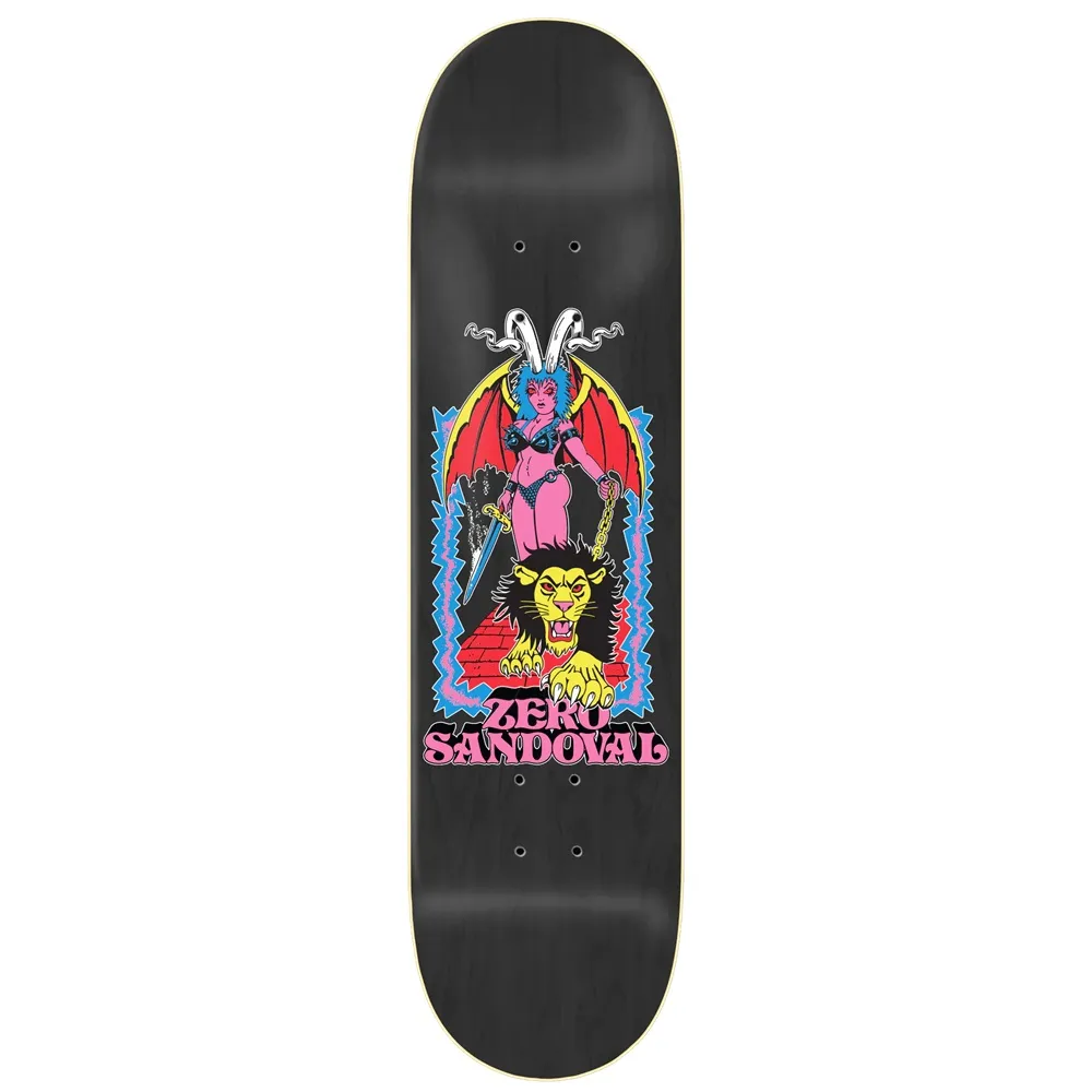 Zero Lion Queen Tommy Sandoval 8.25 Skateboard Deck