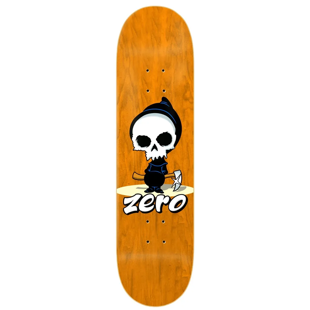 Zero Lil Reaper Yellow 8.0 Skateboard Deck