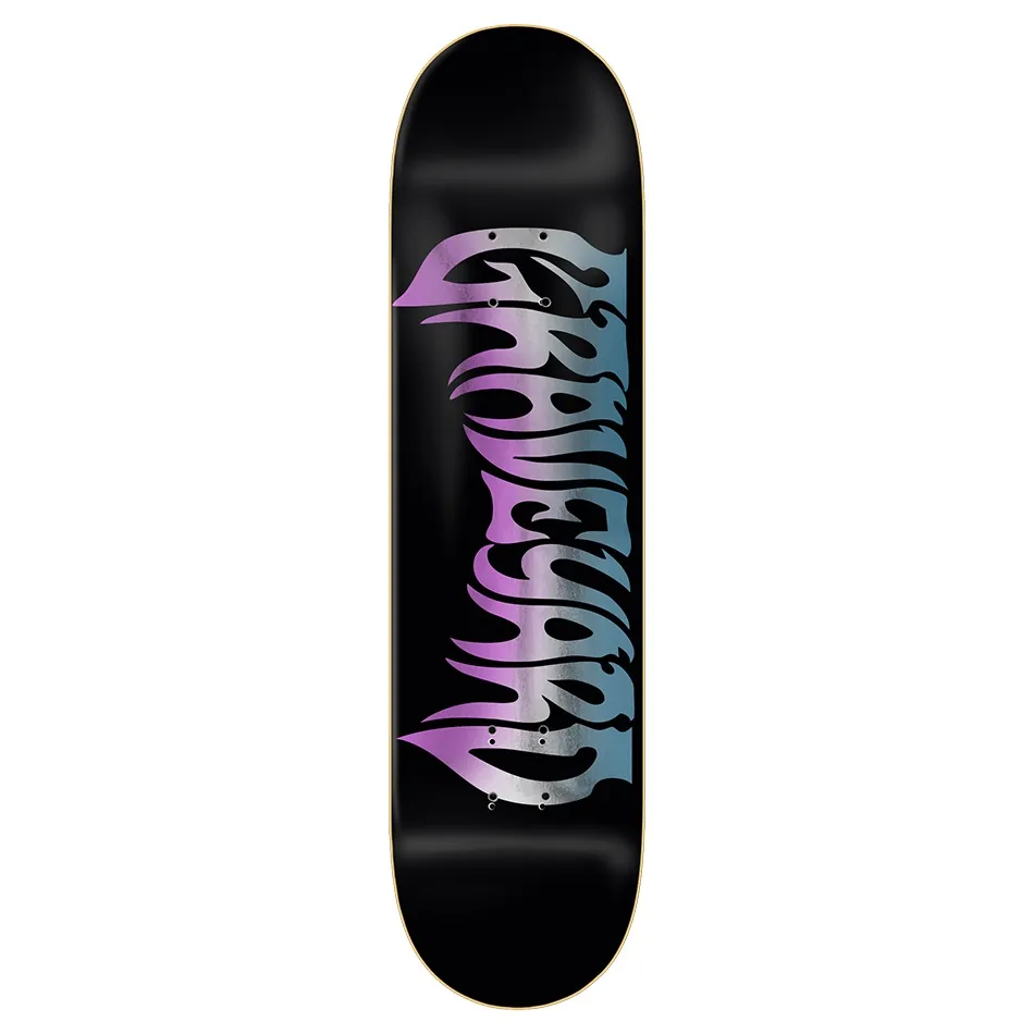 Zero X Graveyard Black Grey 8.5 Skateboard Deck