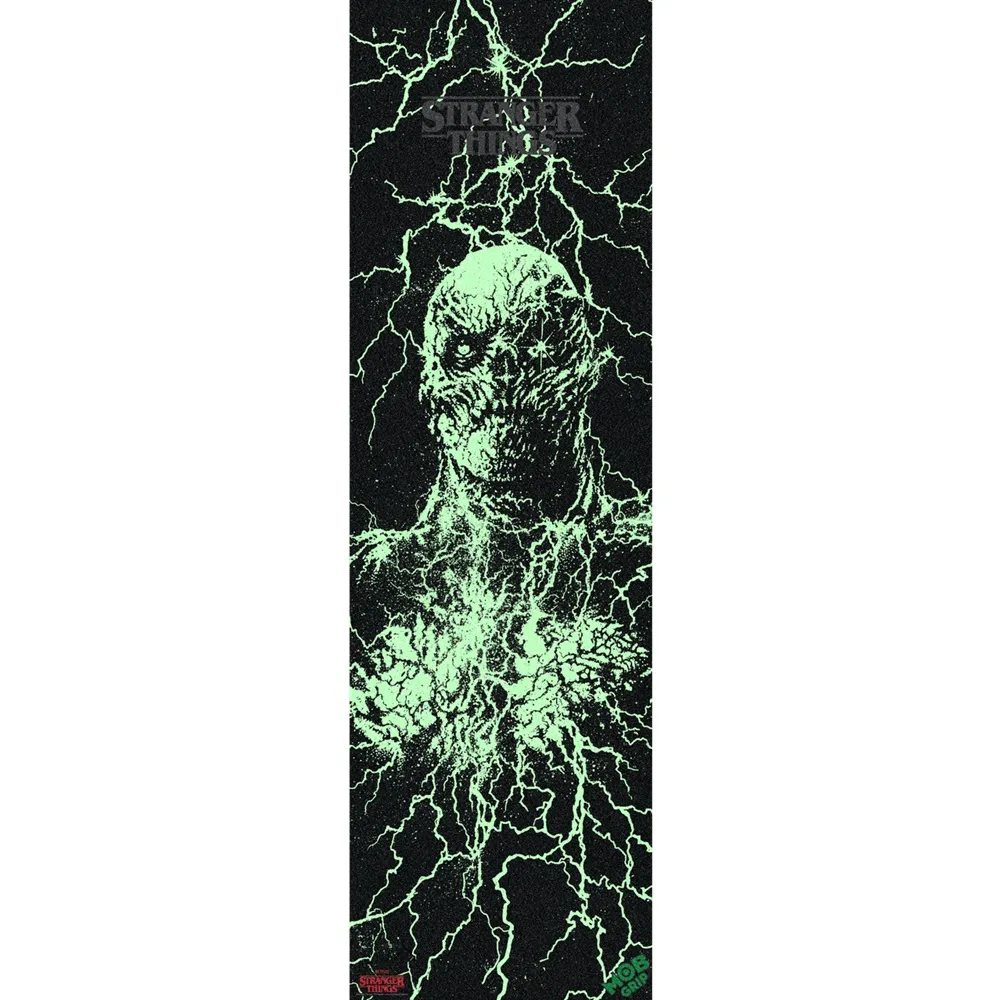 Mob X Santa Cruz Stranger Things Vecna GITD 10 x 33 Skateboard Grip Tape Sheet