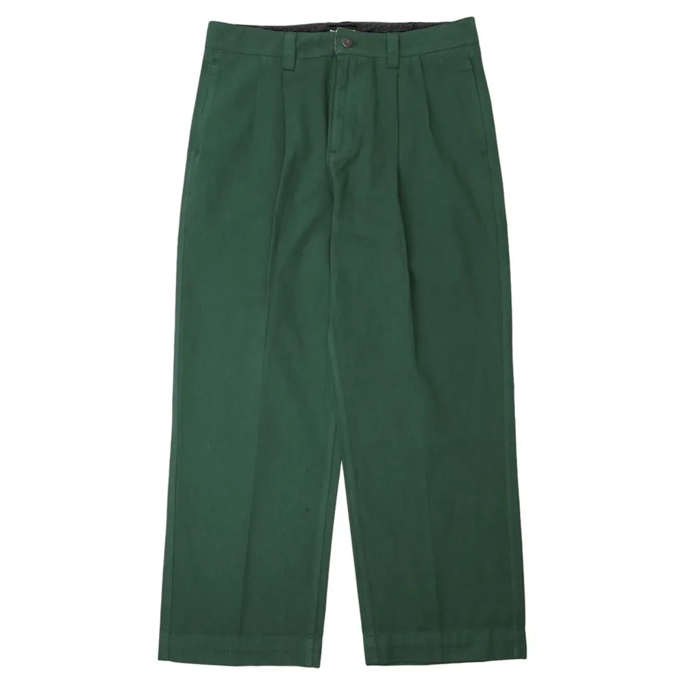 Passport Herringbone Leagues Club Hunter Green Pants [Size: 32]