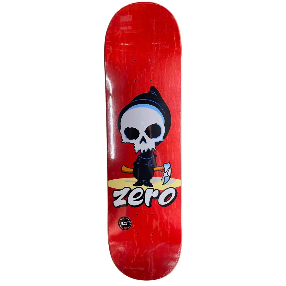 Zero Lil Reaper Red 8.25 Skateboard Deck