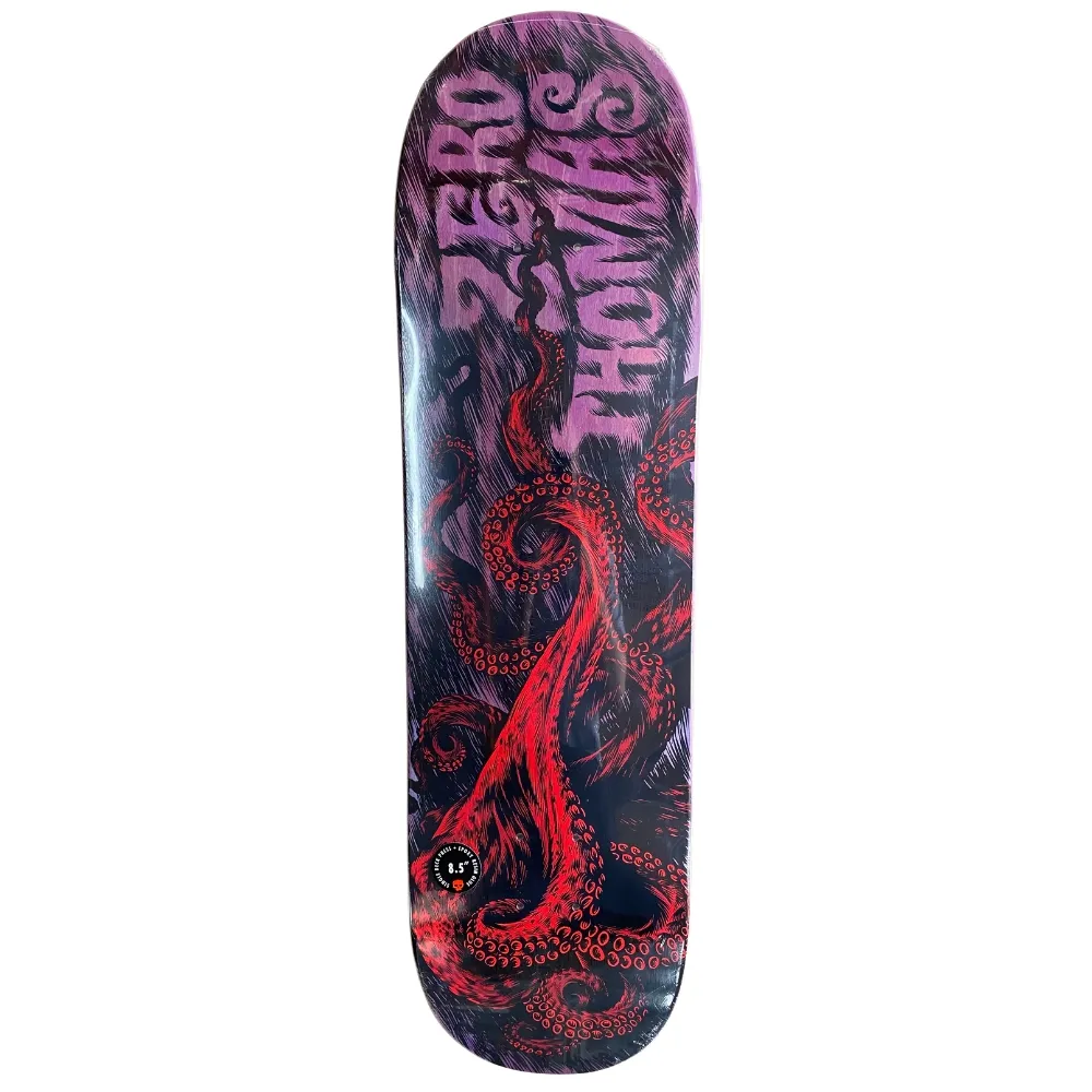 Zero Octopus Jamie Thomas Purple 8.5 Skateboard Deck