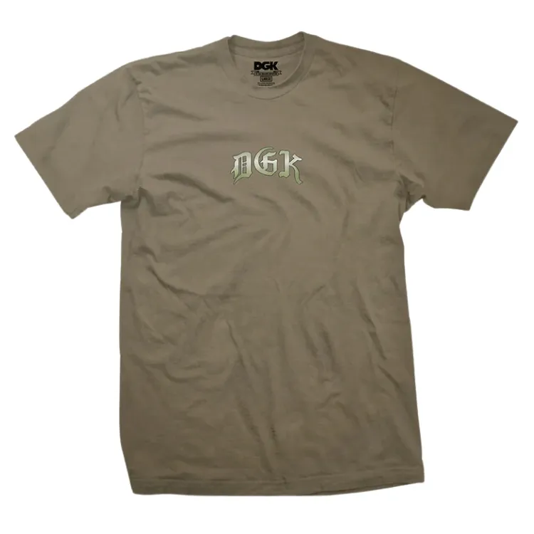 DGK Serpent Sand T-Shirt [Size: M]