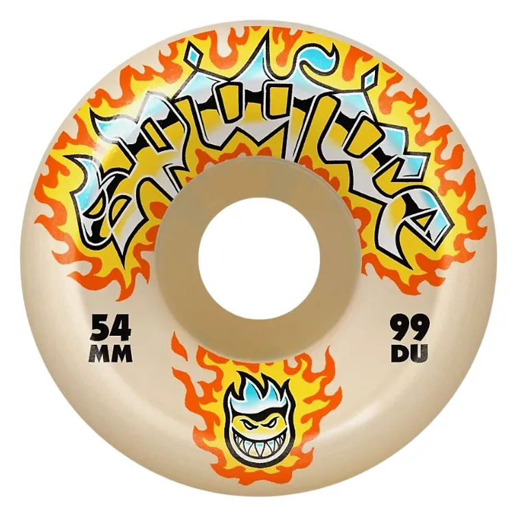 Spitfire Chrome Venom Conical Full F4 99D 56mm Skateboard Wheels