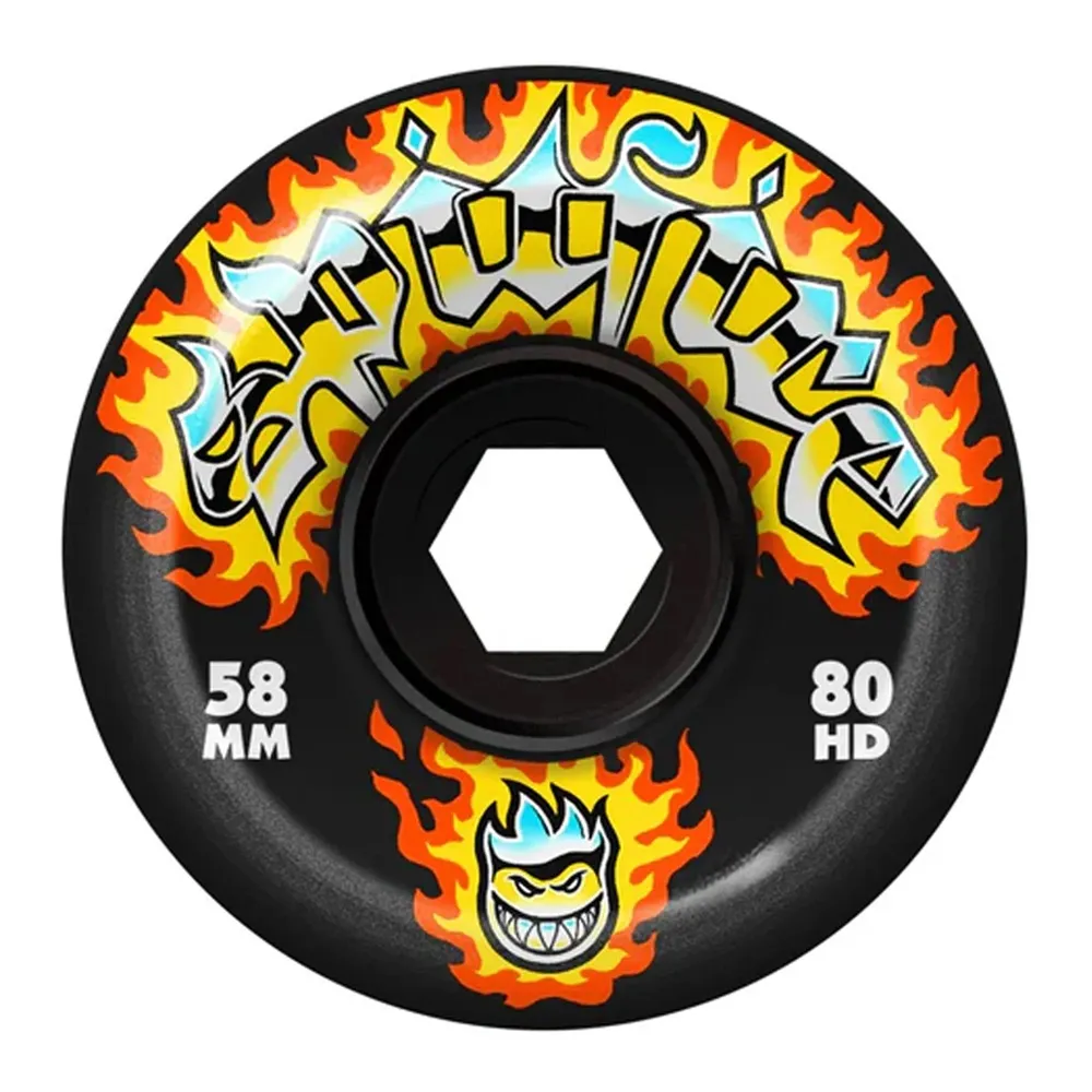 Spitfire Chrome Venom Conical Full 80HD 58mm Skateboard Wheels