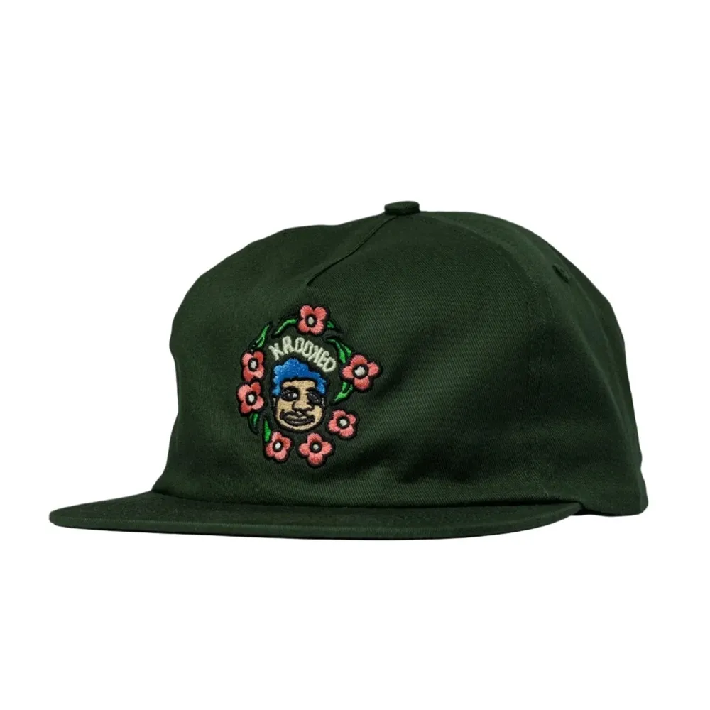 Krooked Sweatpants Redux Olive Snapback Hat
