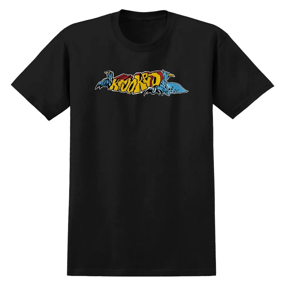 Krooked Raptors Black T-Shirt [Size: M]