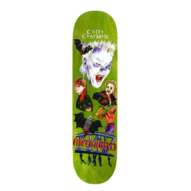 Anti Hero Still Believe Cody Chapman Green 8.32 Skateboard Deck