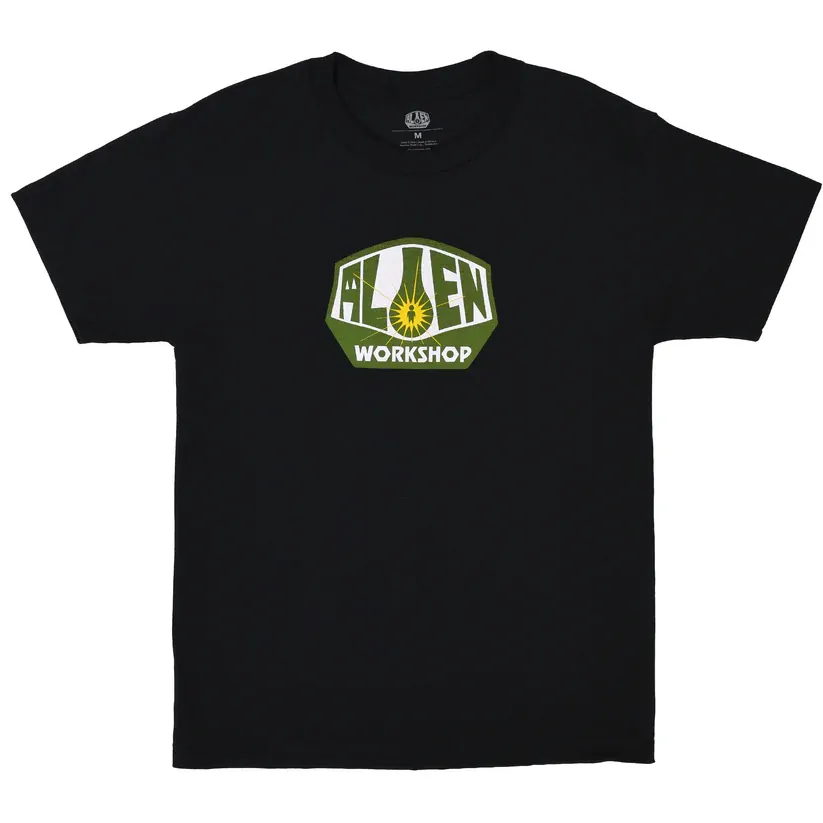 Alien Workshop OG Logo Black T-Shirt [Size: S]