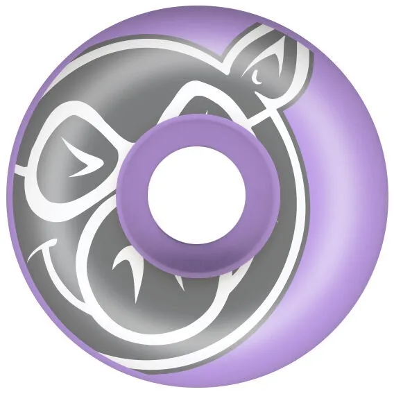 Pig Classic Purple 99A 53mm Skateboard Wheels