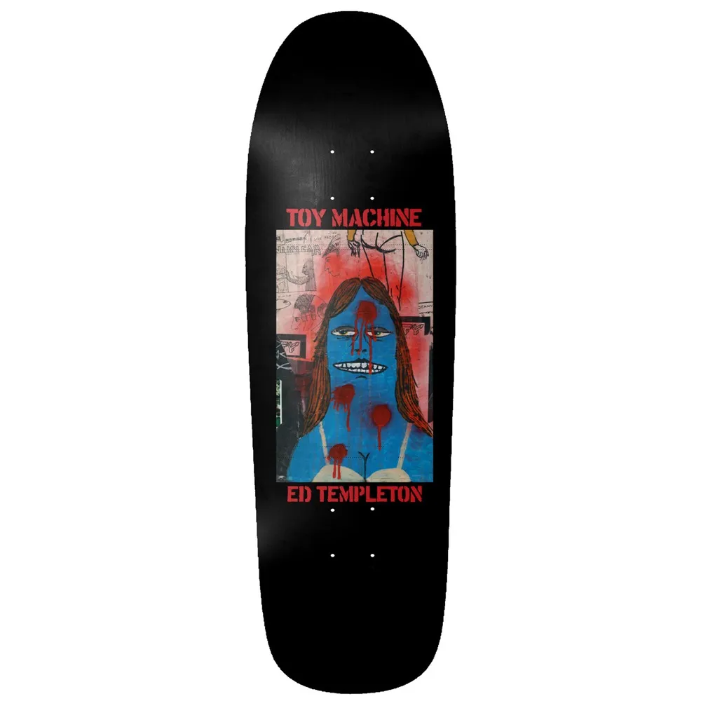 Toy Machine Templeton Graffiti 9.5 Skateboard Deck