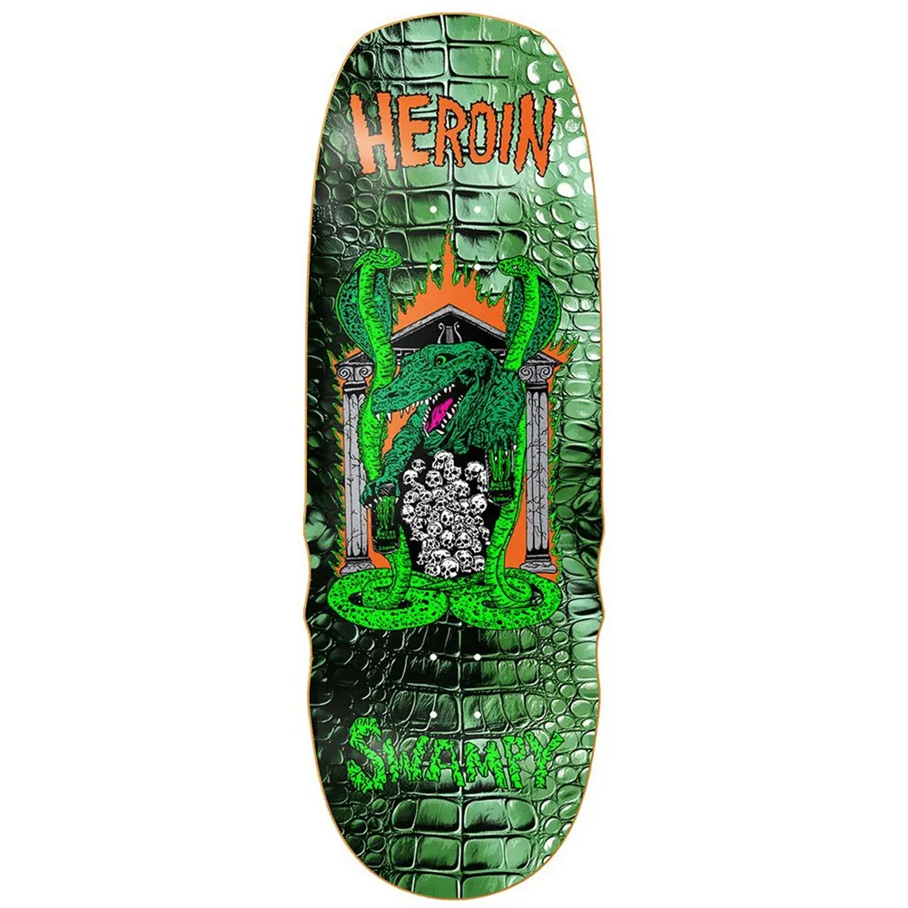 Heroin Swampy Knock Off 10.6 Skateboard Deck