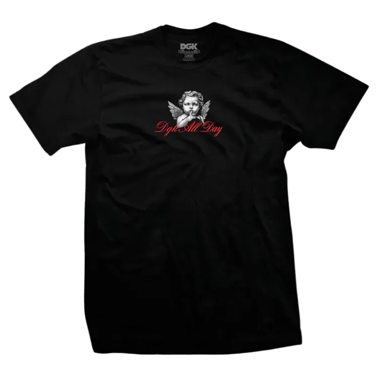 DGK Motto Black T-Shirt [Size: M]