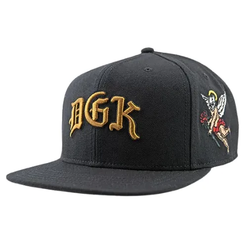 DGK Aces Black Snapback Hat