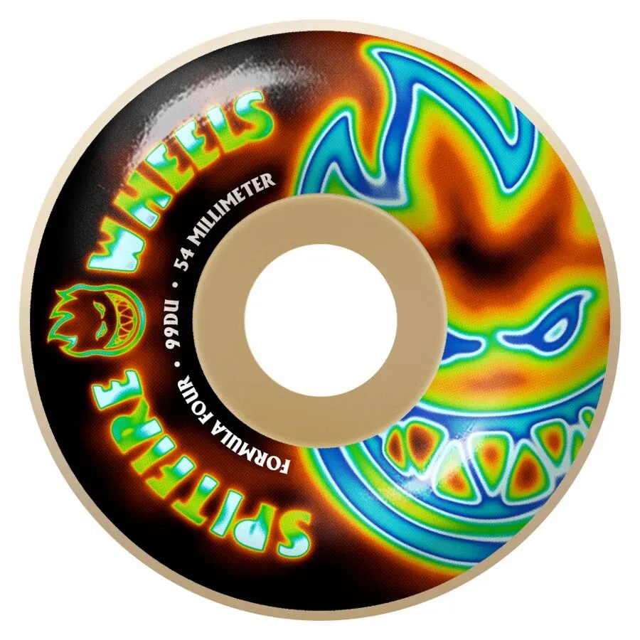 Spitfire Radioactive Bighead Classic F4 99D 54mm Skateboard Wheels