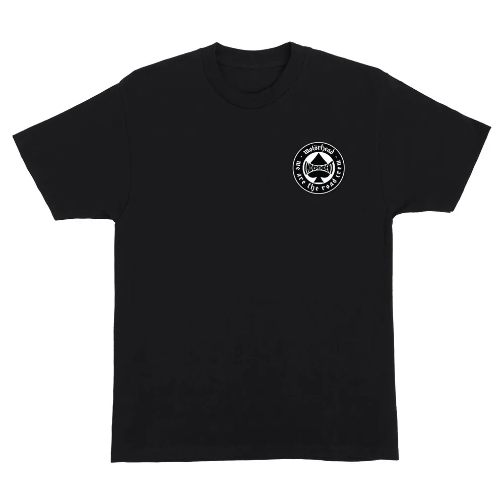 Independent X Motorhead Spade Heavyweight Black T-Shirt [Size: S]