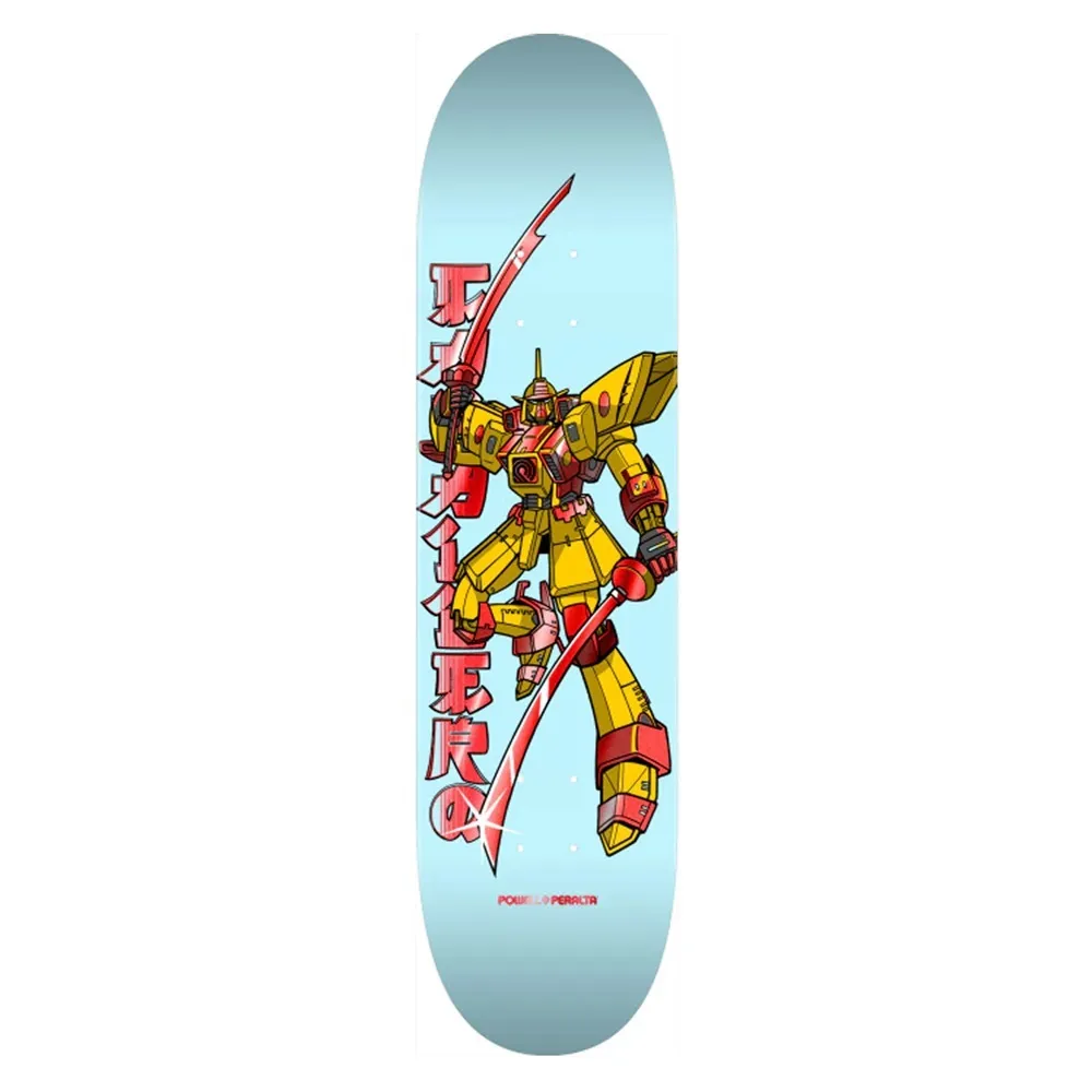 Powell Peralta Cab Gundam Light Blue Red Foil 8.5 Skateboard Deck