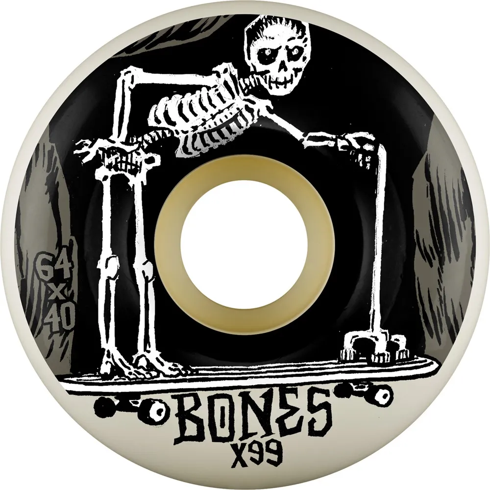 Bones X-Formula Better Sk8 99A 64mm x 40mm Skateboard Wheels