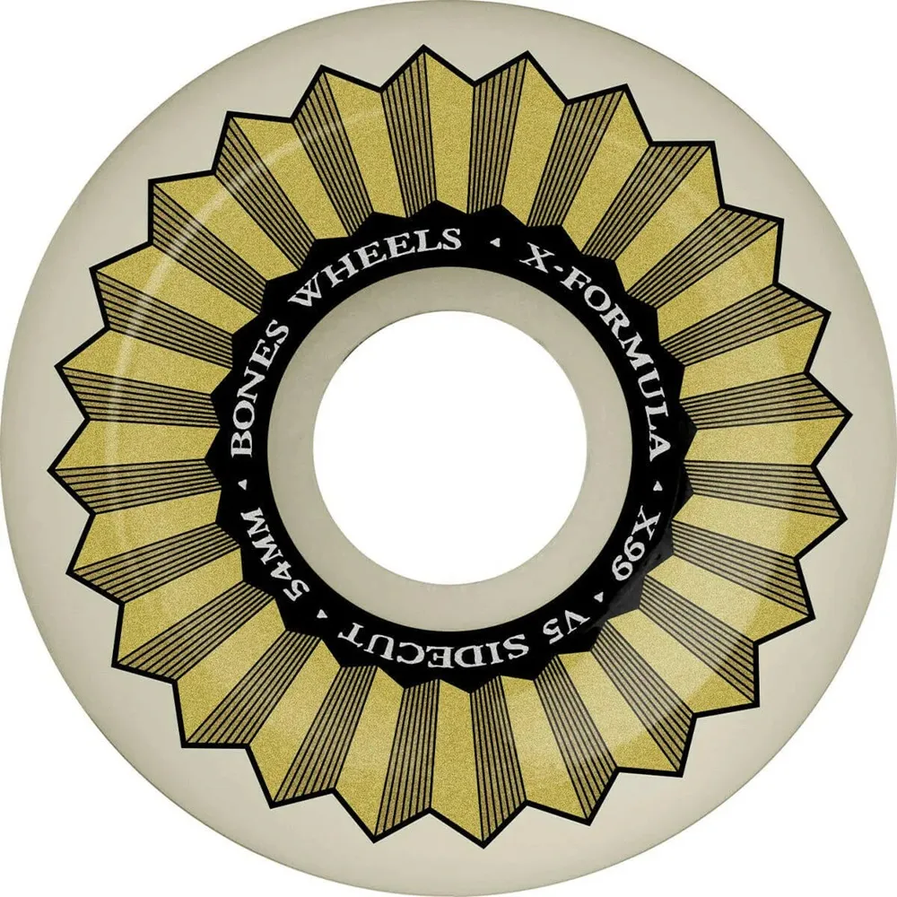 Bones X-Formula Sidecut V5 99A 54mm Skateboard Wheels