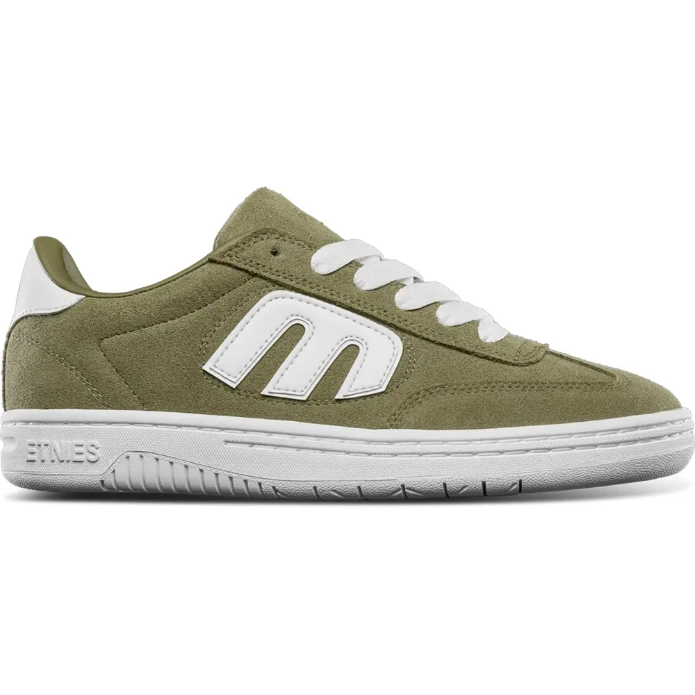 Etnies Locut Olive White Mens Skate Shoes [Size: US 9]