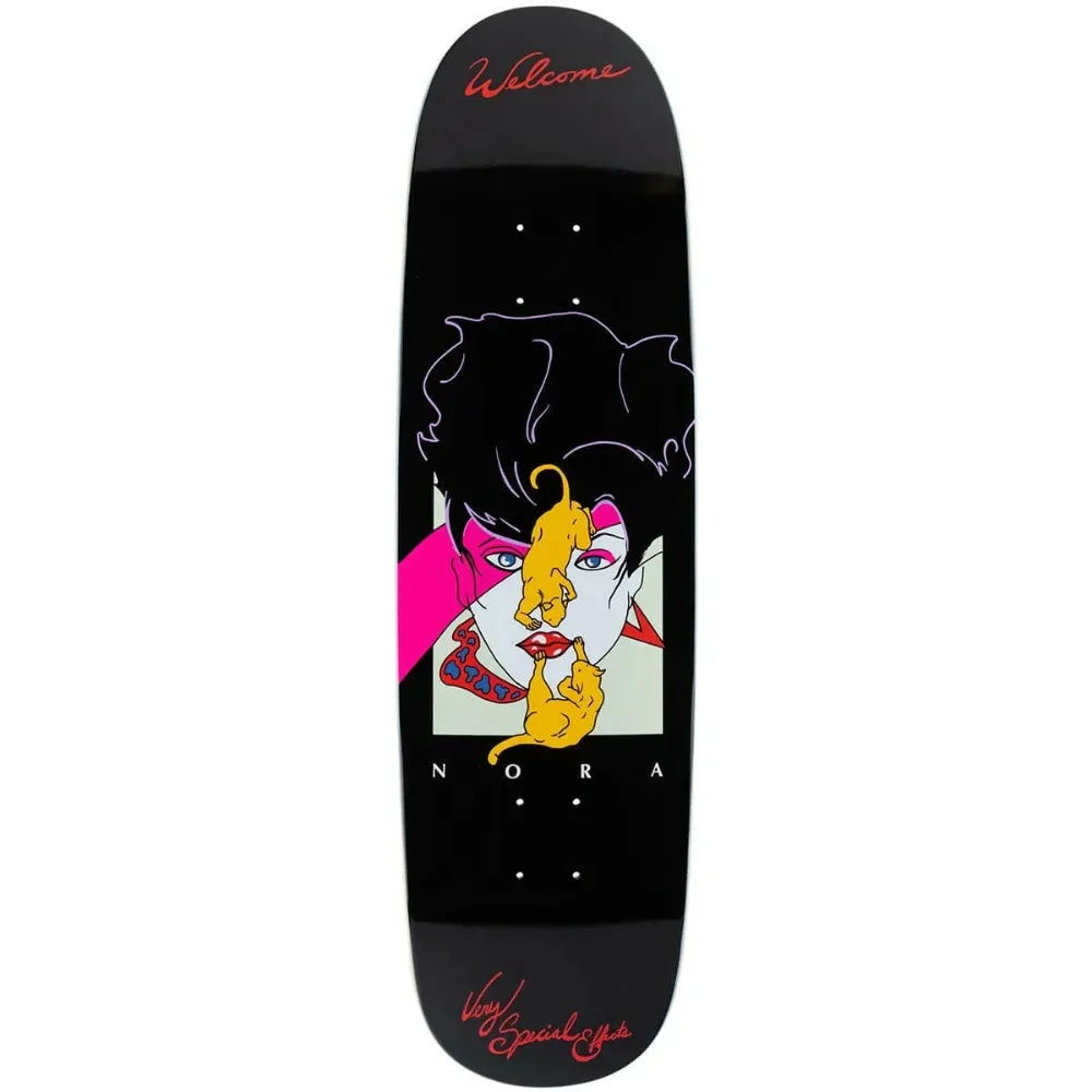Welcome Special Effects On Sphynx Black 8.8 Skateboard Deck