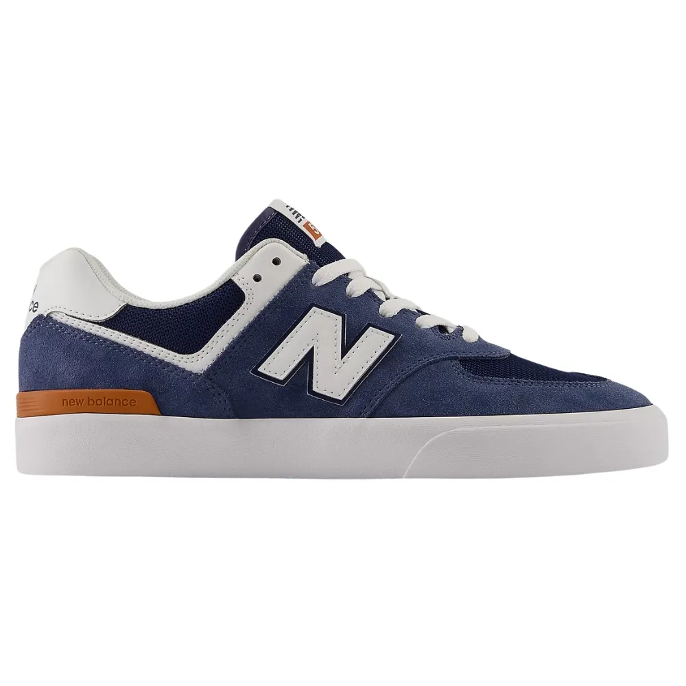 New Balance NM574VAN Vintage Indigo White Vulc Mens Skate Shoes [Size: US 10]