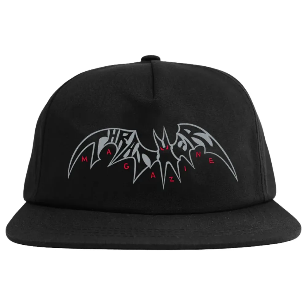 Thrasher Sky Rat Black Snapback Hat