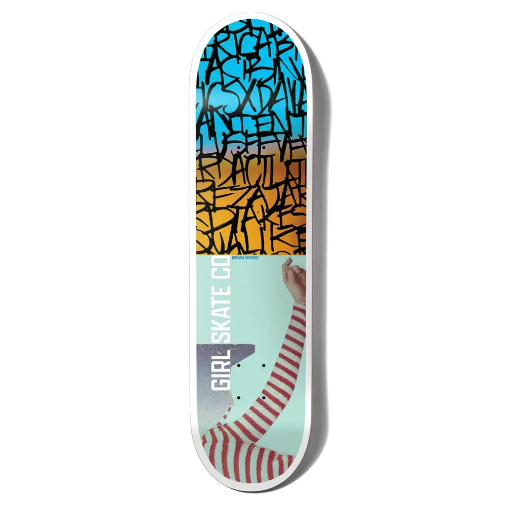 Girl Splinter Breana Geering 8.5 Skateboard Deck