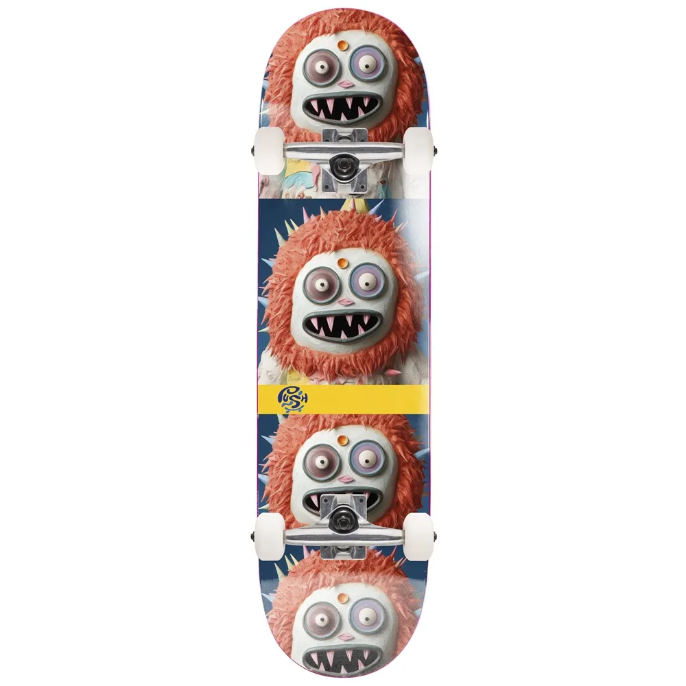 Push Frosty Red Blue 6.5 Complete Skateboard