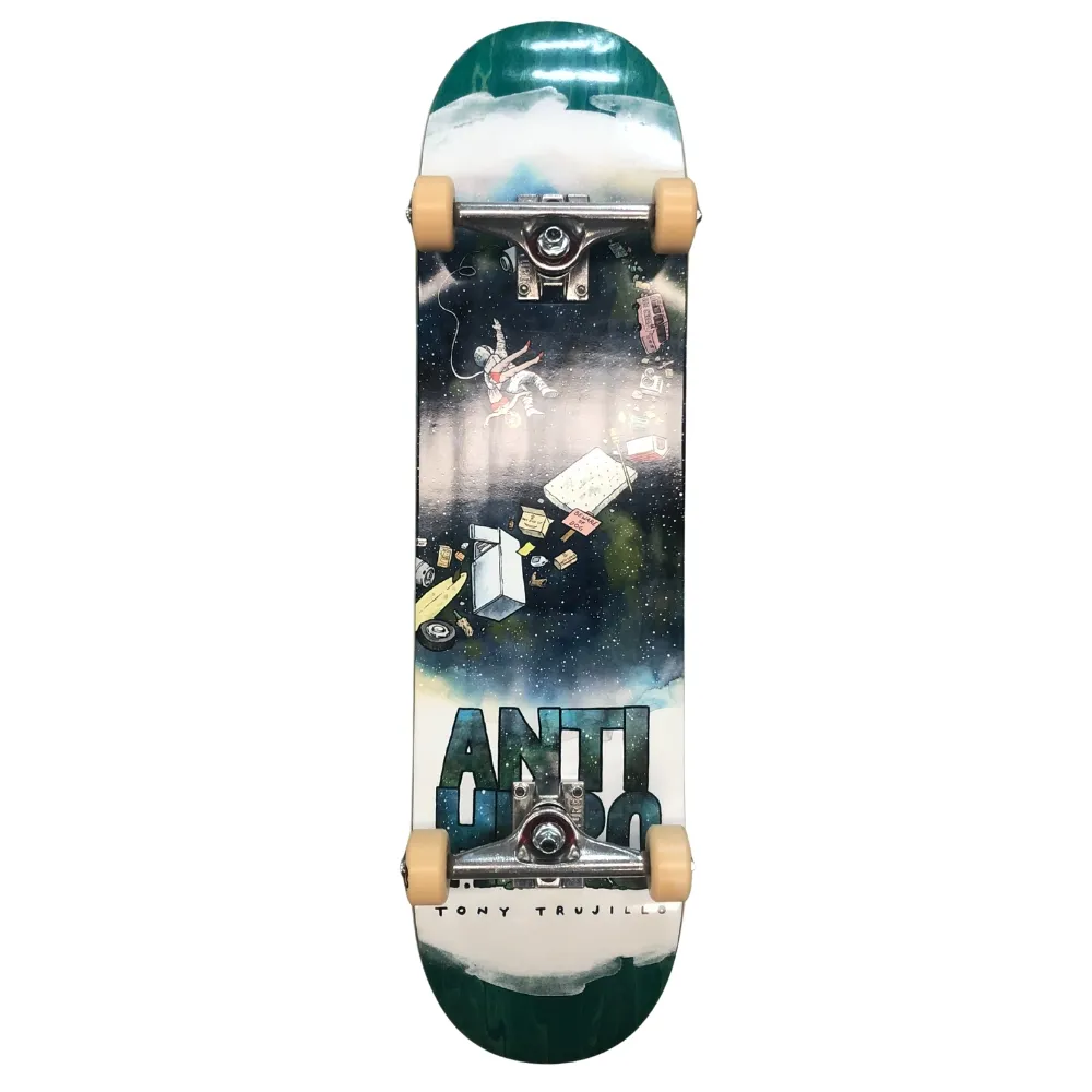 Anti Hero Space Junk TNT Teal Pro 8.06 Complete Skateboard
