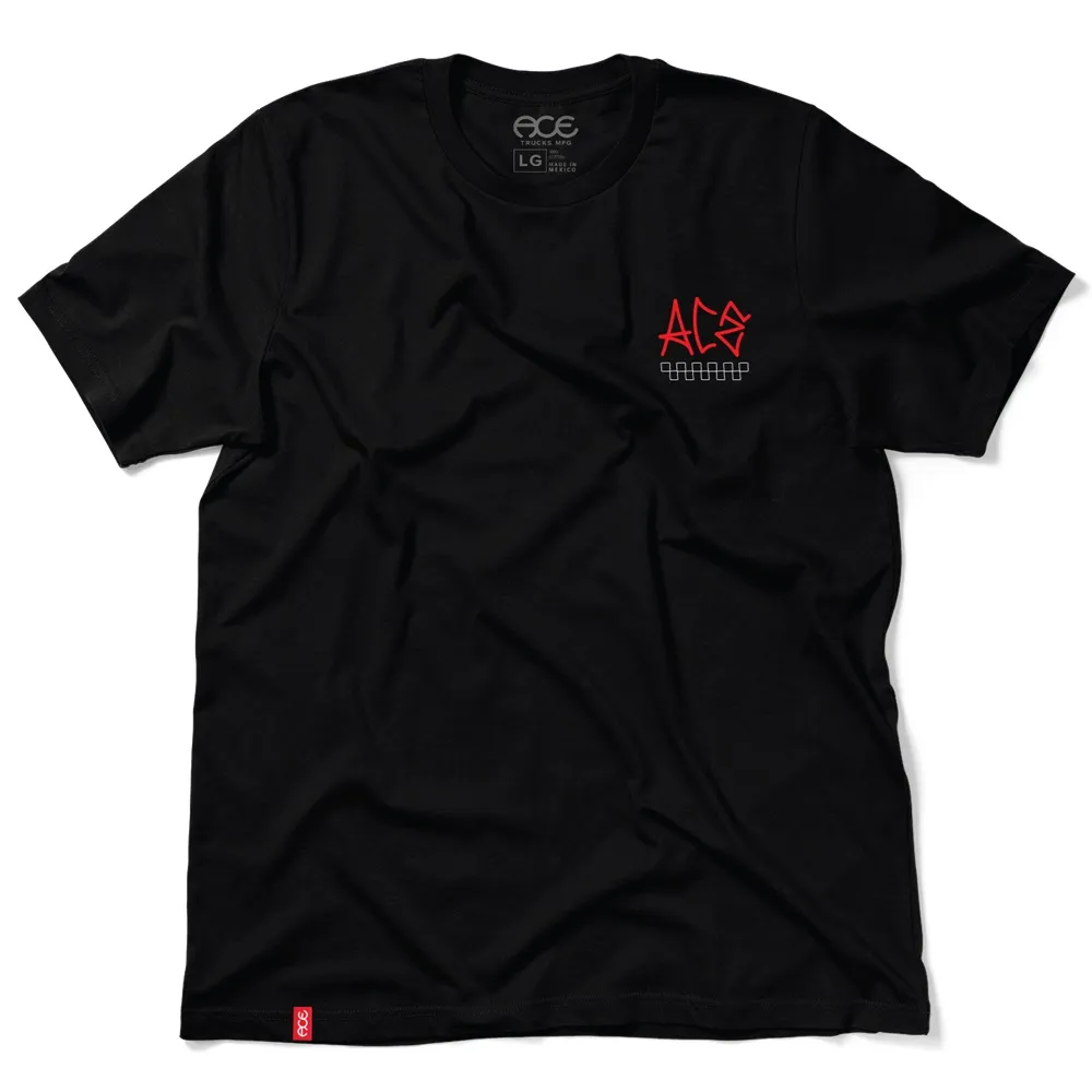 Ace Tigerweb Black T-Shirt [Size: L]