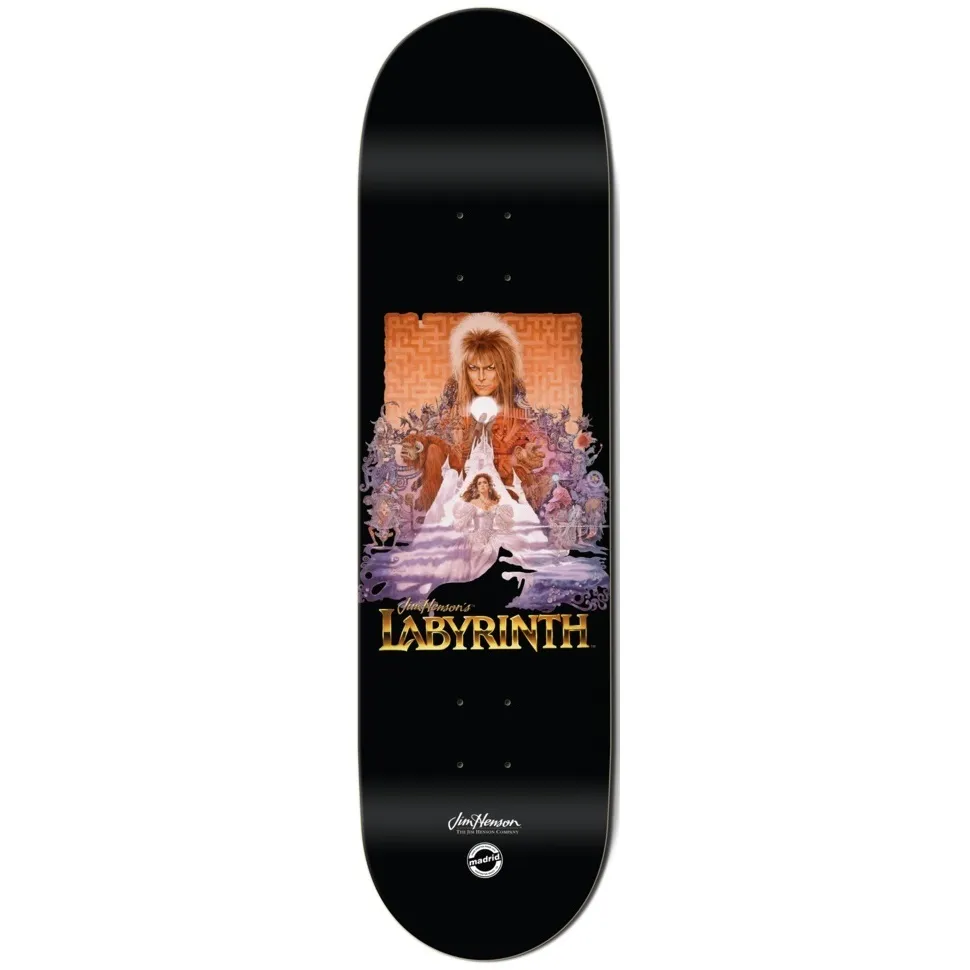 Madrid x Labyrinth Poster 8.5 Skateboard Deck
