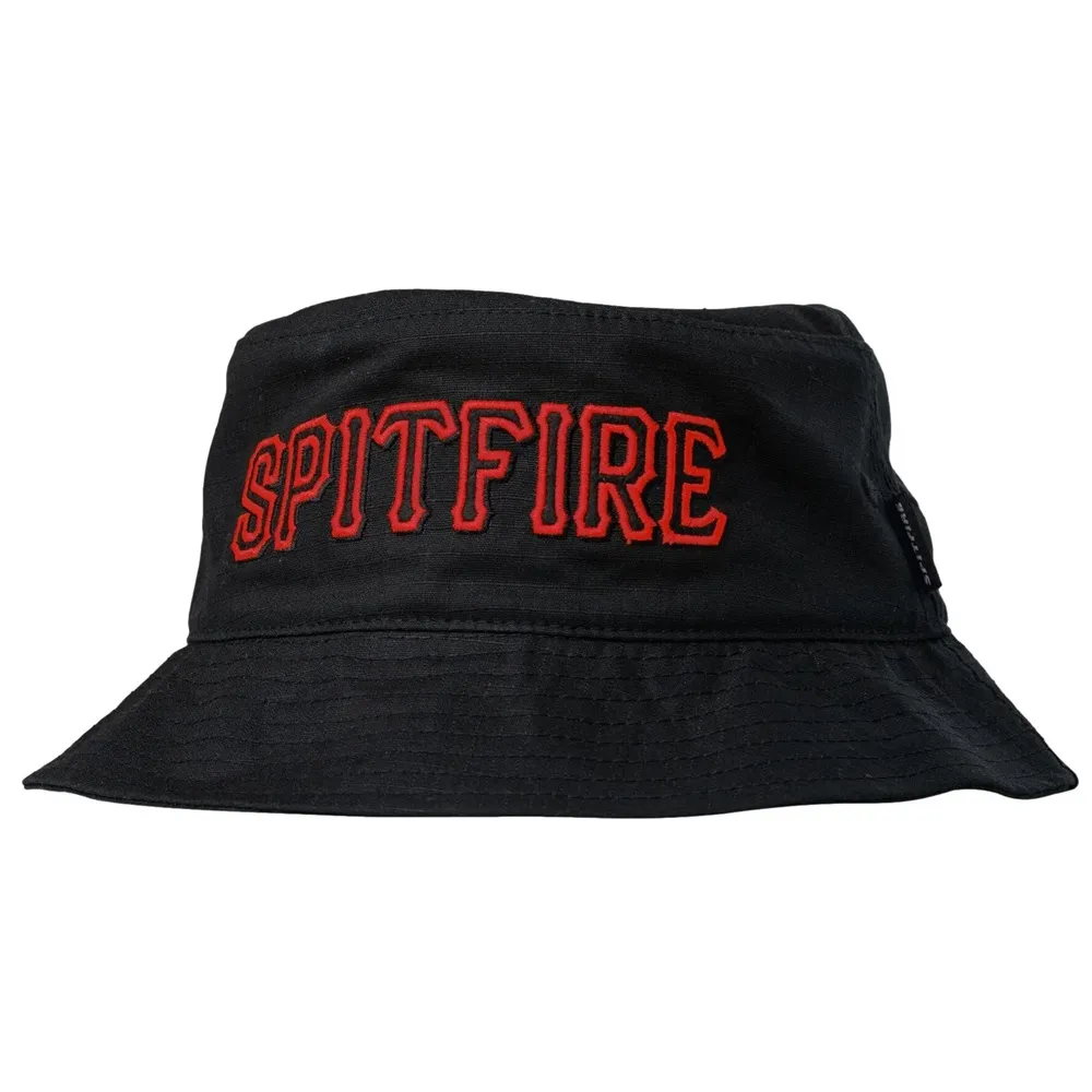 Spitfire Spitball Black Bucket Hat