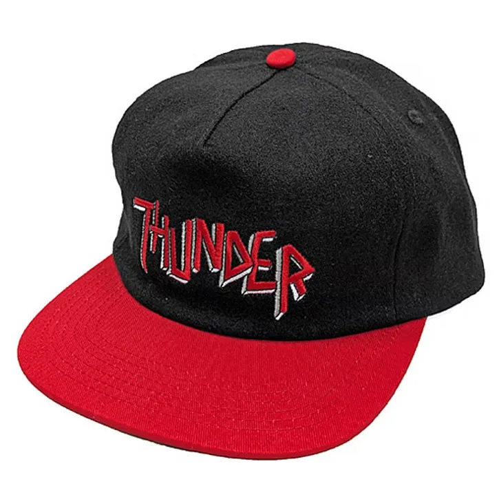 Thunder Truck Co No Mercy Black Red Hat