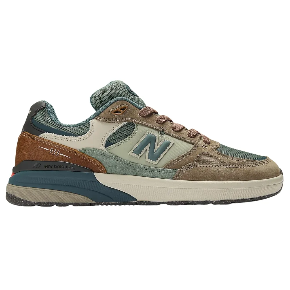 New Balance Reynolds NM933ORI Mushroom New Spruce Mens Skate Shoes [Size: US 9]