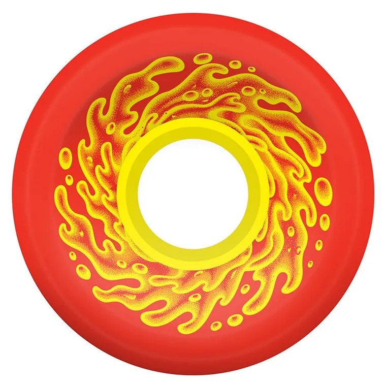 Slime Balls OG Slime Red Yellow 78A 60mm Skateboard Wheels